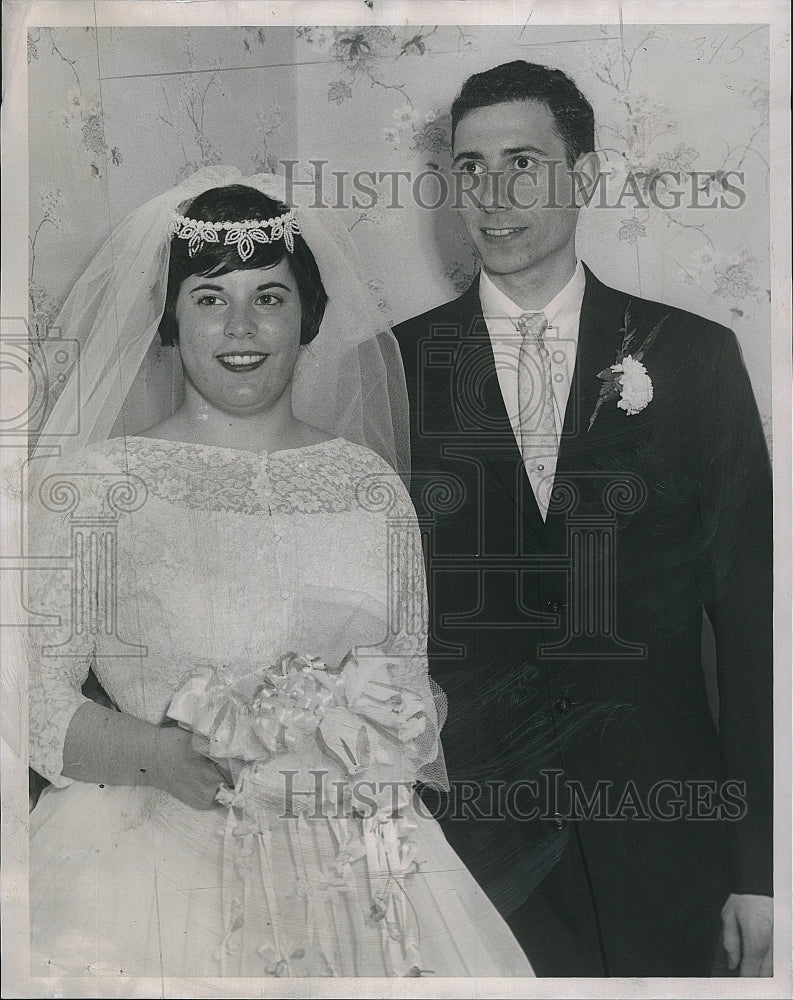 1960 Press Photo Mr. and Mrs. Arnold Polikoff - Historic Images