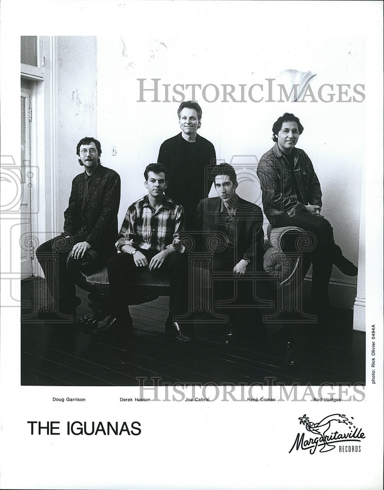 1994 Press Photo &quot;The Iguanas&quot; Recording Artists - Historic Images