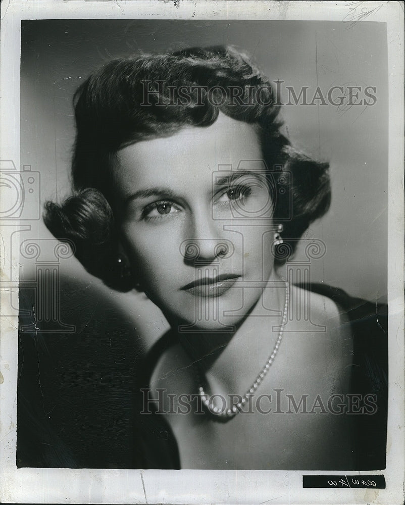 1954 Press Photo Actress Kim Hunter &quot;The Tender Trap&quot; - Historic Images
