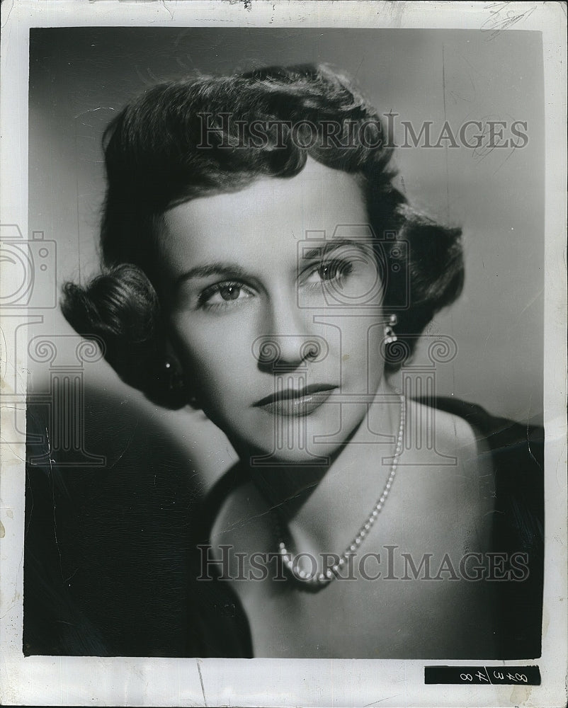 1954 Press Photo Actress Kim Hunter "The Tender Trap" - Historic Images