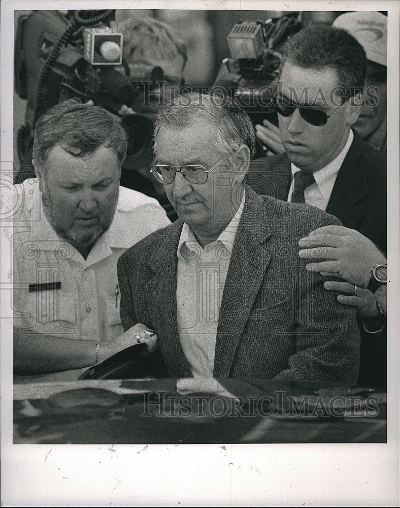 1992 Press Photo Former Priest James Porter Appears In Court - Historic Images