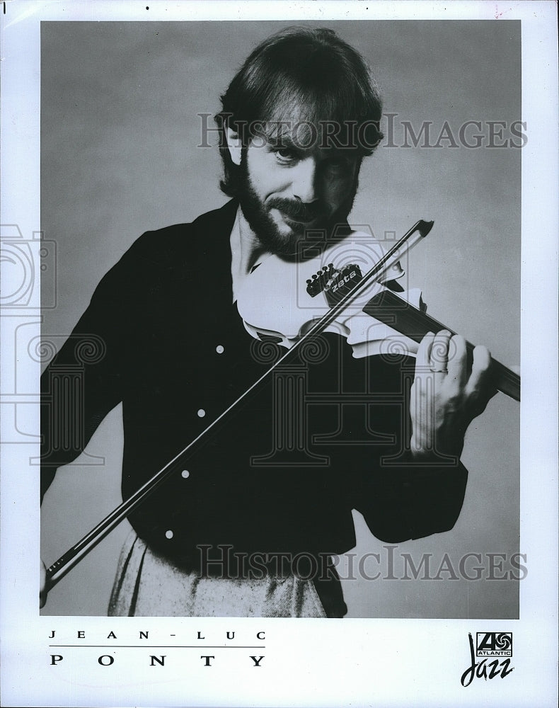 Press Photo Jean Luc Ponty, Musician - Historic Images