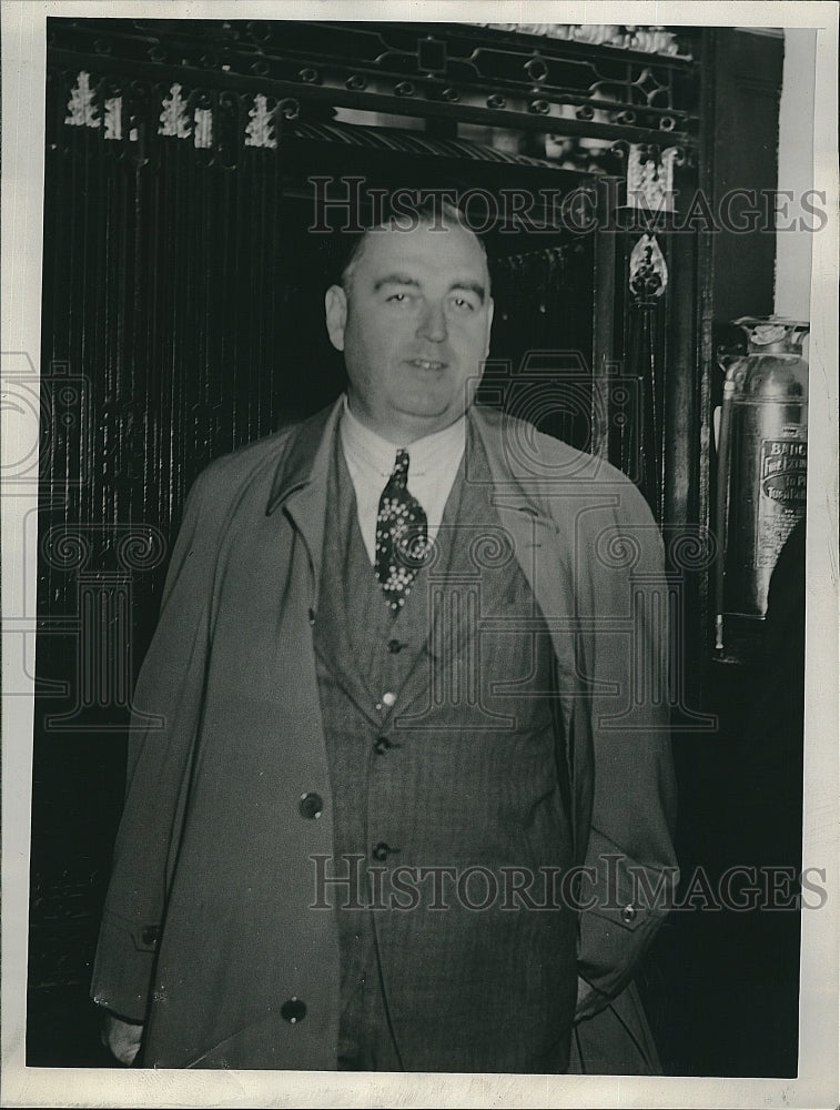 1941 Press Photo Ex-Governor Charles Hurley - Historic Images