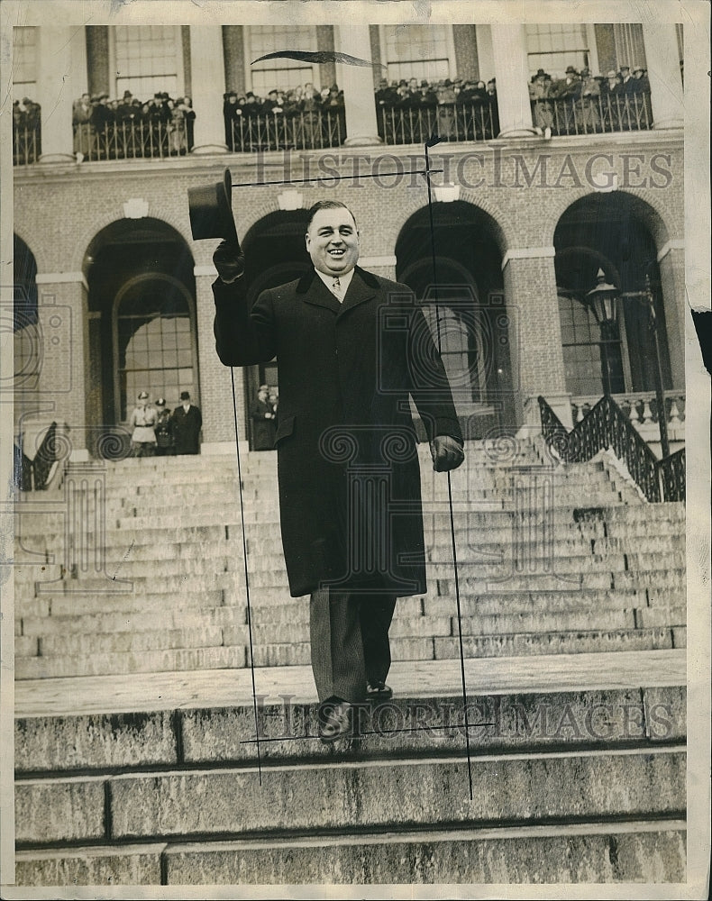 1939 Press Photo Ex-Governor Charles Hurley - Historic Images