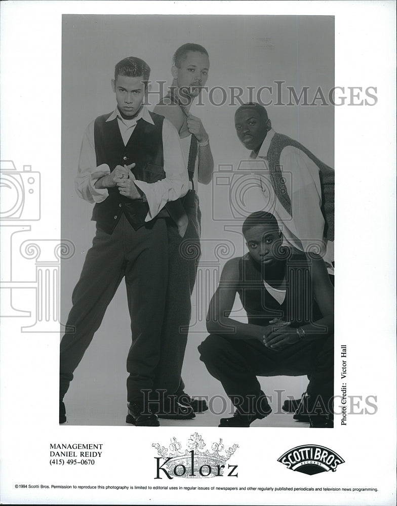 1994 Press Photo Kolorz Music Group - Historic Images