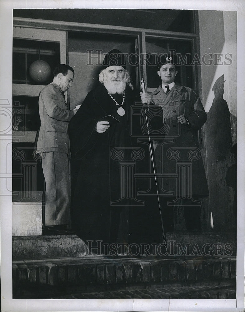 1950 Press Photo Constantin Vladimir Kobets of Russian Orthodox Church in Italy - Historic Images