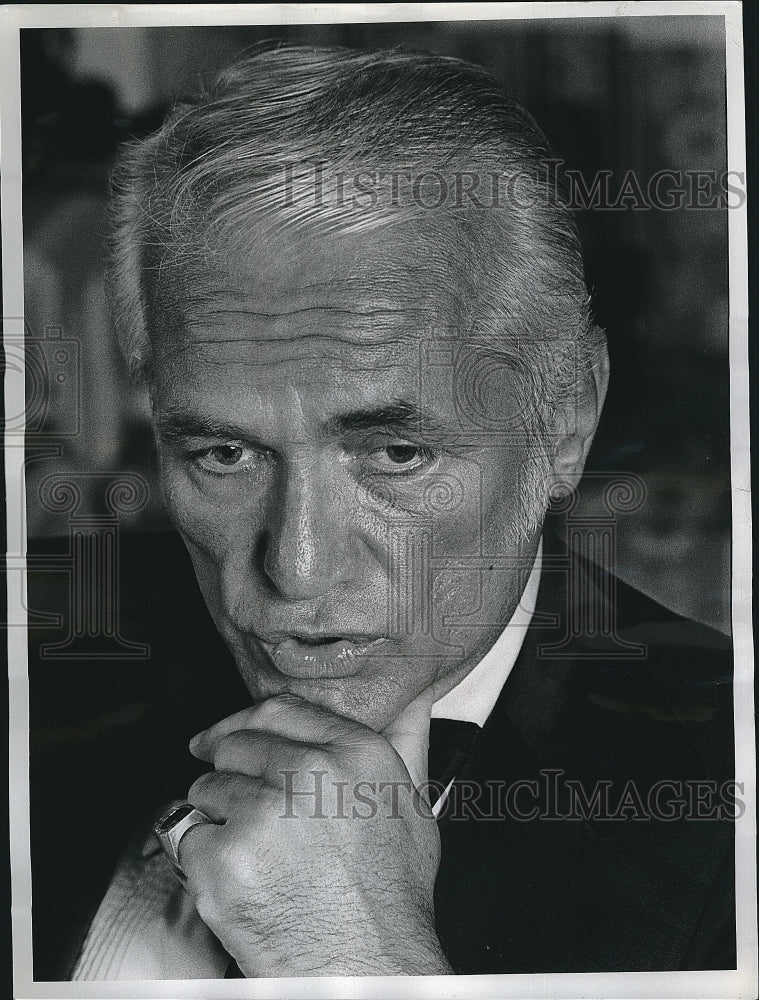 1978 Press Photo Actor Ted Knight in &quot;Some of My Best Friends&quot; Broadway - Historic Images