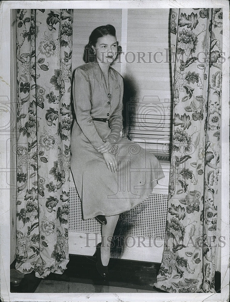 1946 Press Photo Patricia Spencer, Head of Boston Junior League - Historic Images