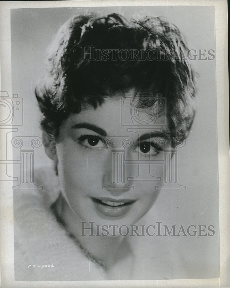 1959 Press Photo Johanna Von Koozian in &quot;For the First Time&quot; - Historic Images