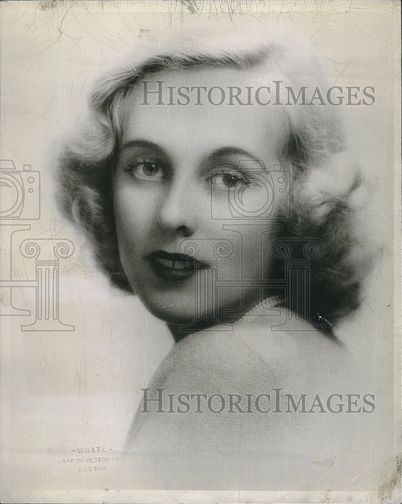 1948 Press Photo Actress Regina C. Kopp - Historic Images