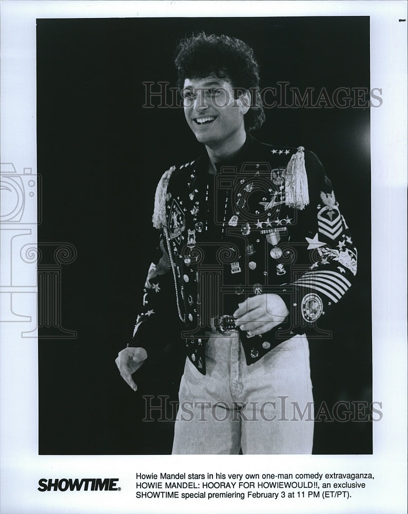 1992 Press Photo "Hooray or Howiewould" starring Howie Mandel - Historic Images