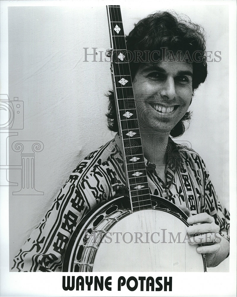 Press Photo Musician Wayne Potash - Historic Images