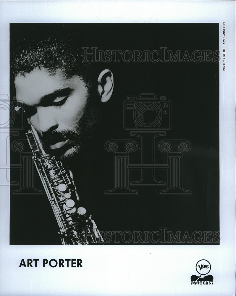 Press Photo Musician Art Porter - Historic Images