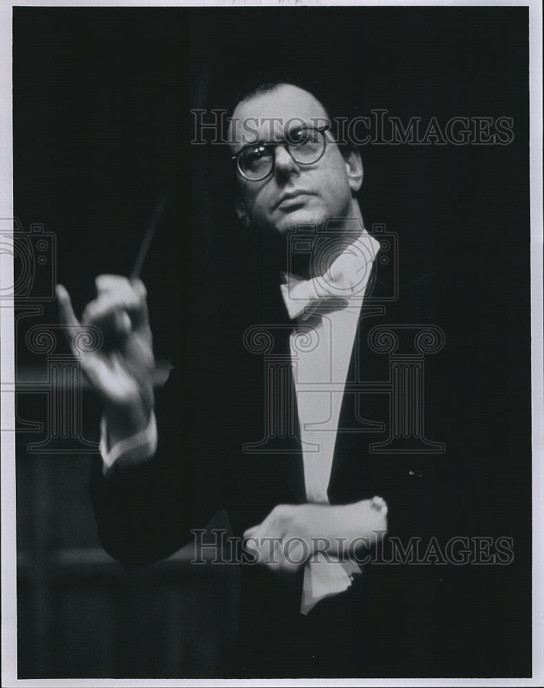 Press Photo Conductor Leon Botstein - Historic Images