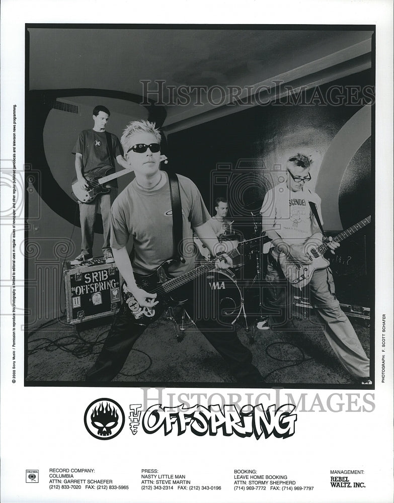 2000 Press Photo The Offspring, American Punk Rock Band from California. - Historic Images