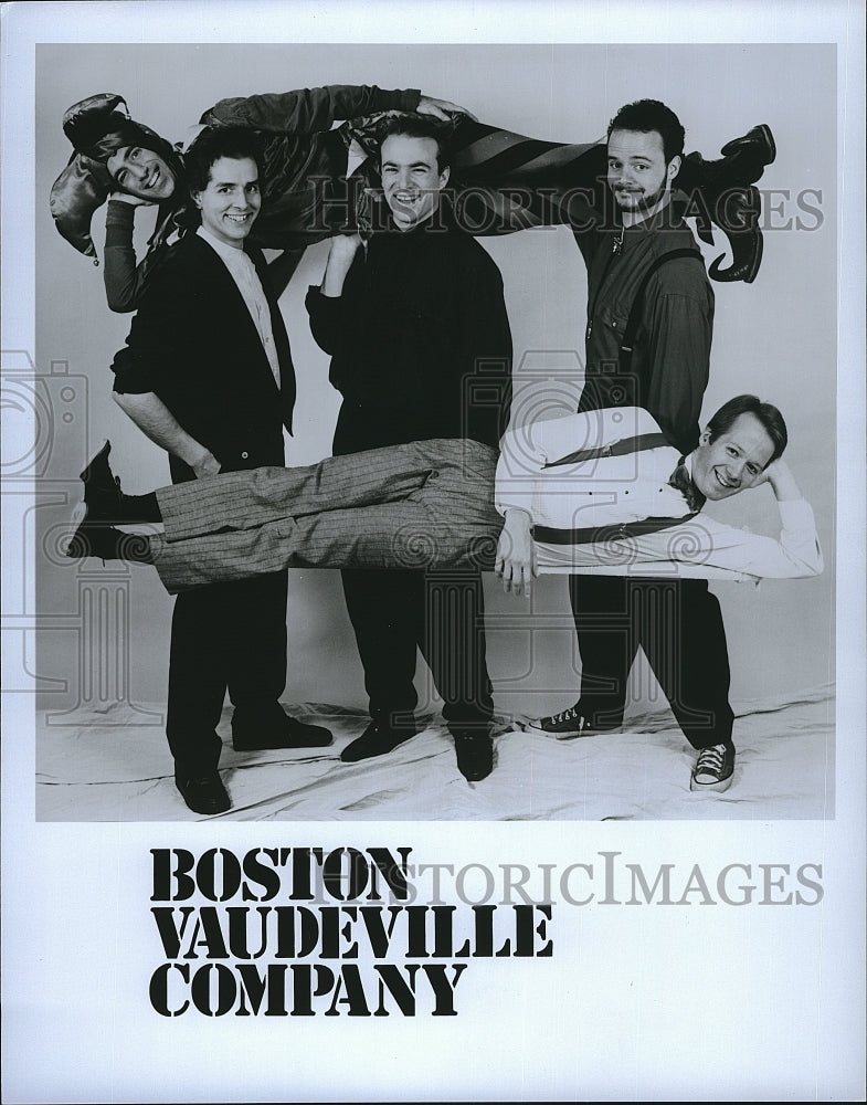 Press Photo Boston Vaudeville Company - Historic Images