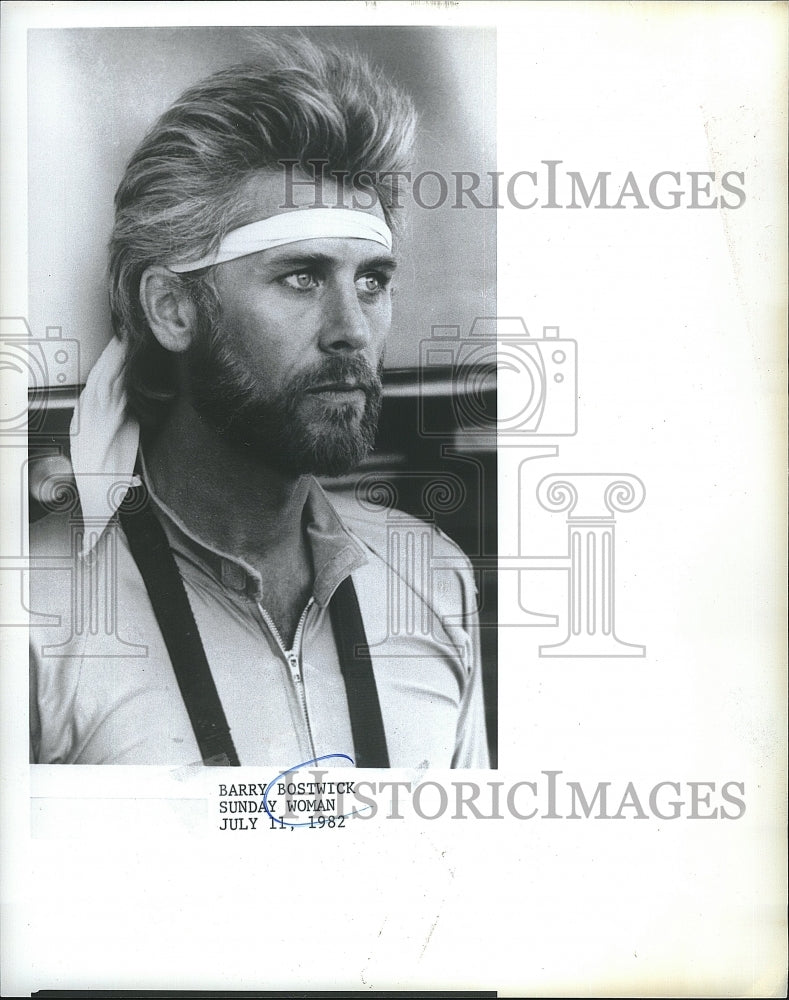 1982 Press Photo Actor Barry Bostwick - Historic Images