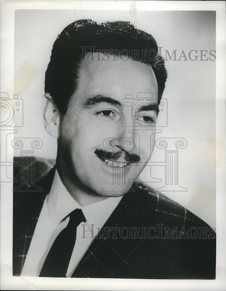 1960 Press Photo Stephen Bosustow, executive producer &quot;1001 Arabian Nights&quot; - Historic Images