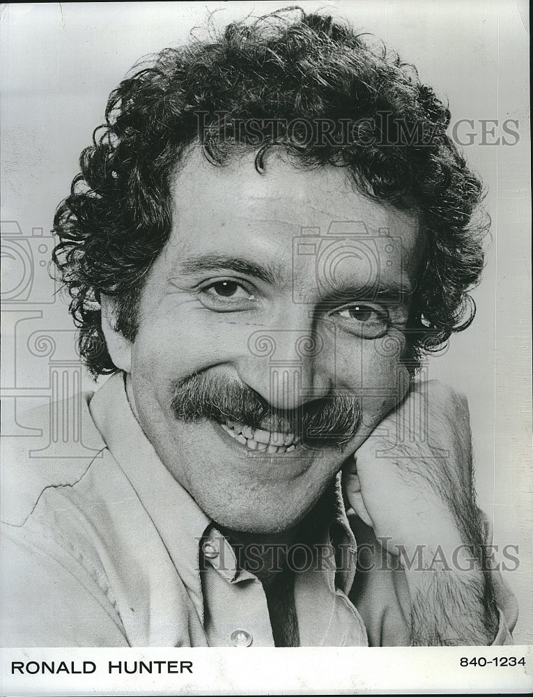 1979 Press Photo Actor Ronald Hunter Historic Images 