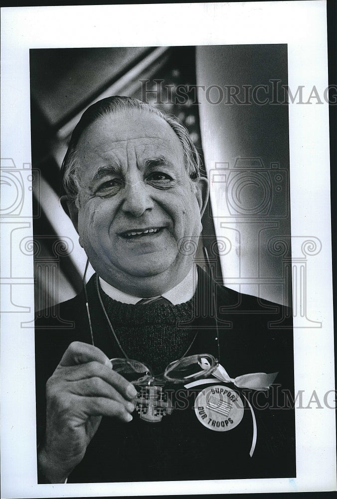 1991 Press Photo Sargon Y. Ibraham - Historic Images