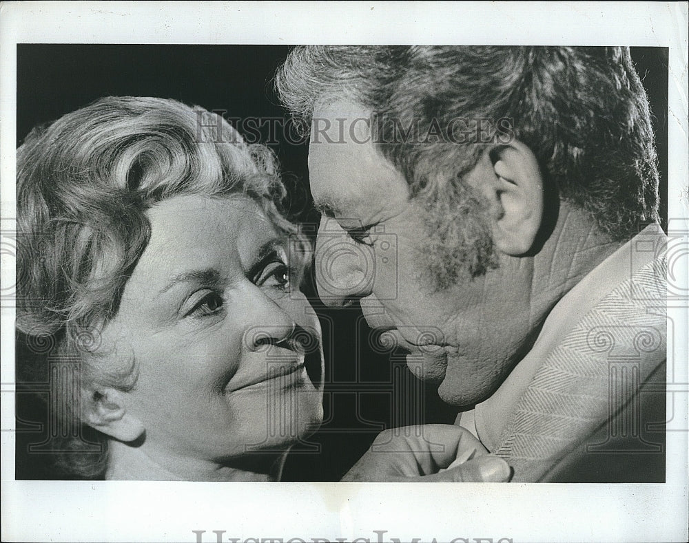 1972 Press Photo Rosemary De Camp Ray Bolger The Forty Year Itch - Historic Images