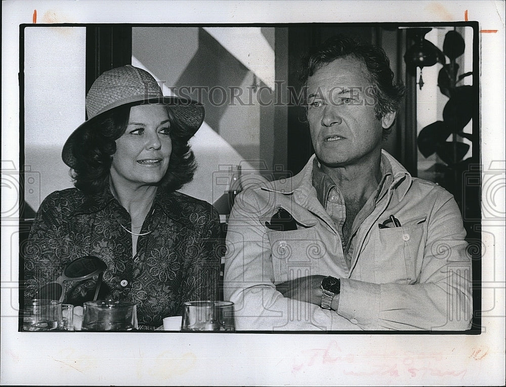 1976 Press Photo &quot;Ginger in the Morning&quot; Marjorie Lord directs Mark Miller - Historic Images