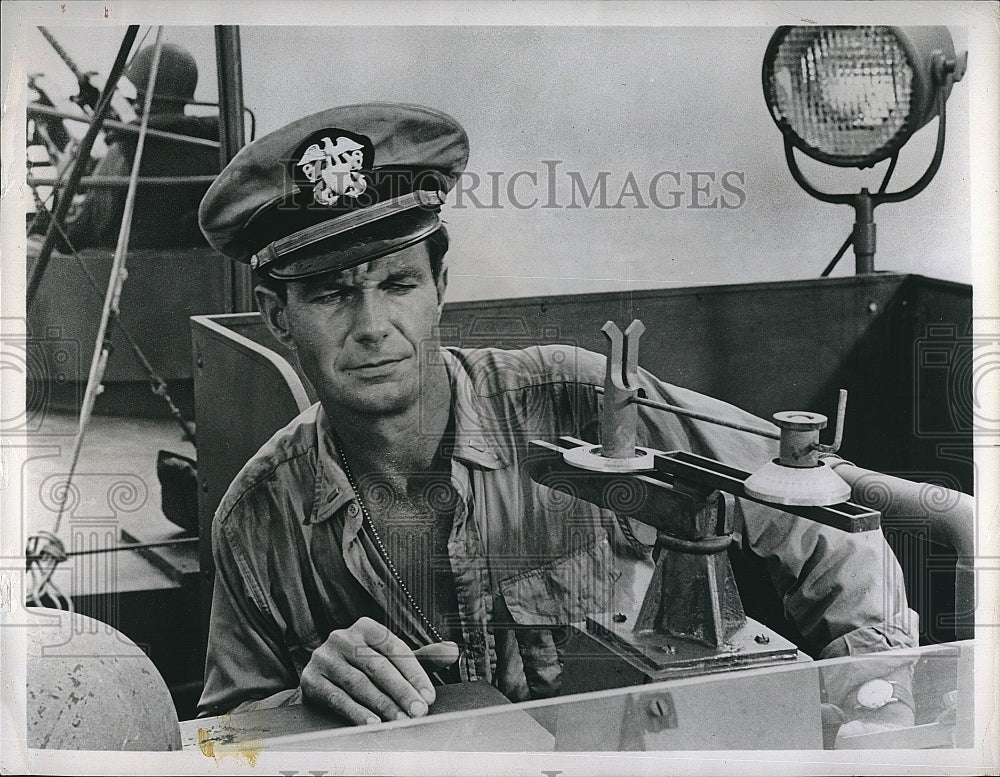 1967 Press Photo Actor Cliff Robertson in &quot;PT 109&quot; - Historic Images