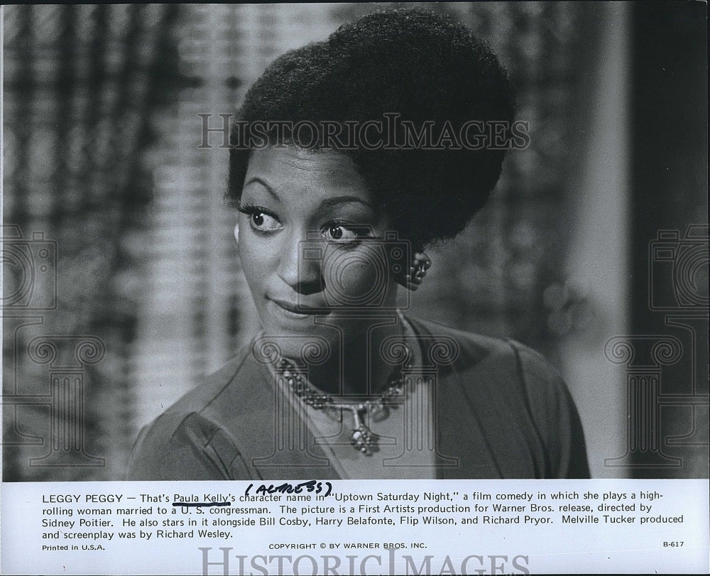 1974 Press Photo "Uptown Saturday Night" starring Paula Kelly - Historic Images