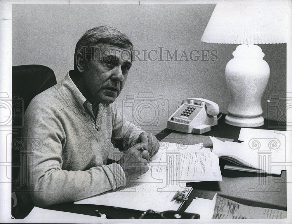 1981 Press Photo Producer Jules Power of &quot;Over Easy&quot; - Historic Images