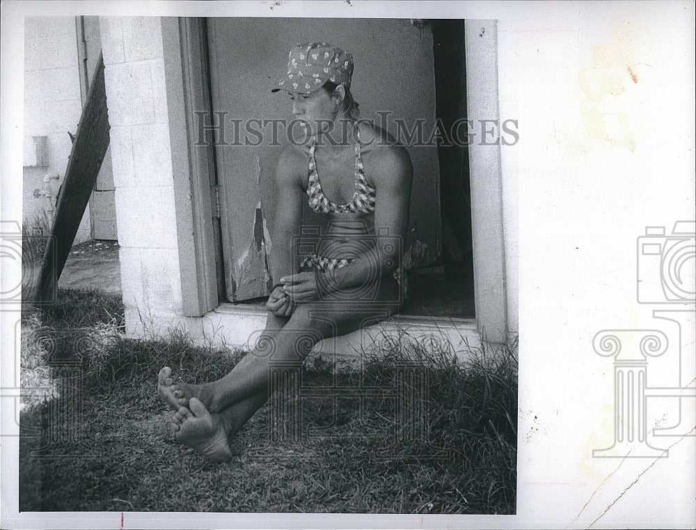 1974 Vicky Johndro Water Skier - Historic Images