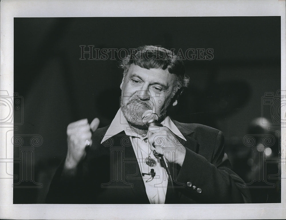 Press Photo Singer Frankie Laine Performance - Historic Images