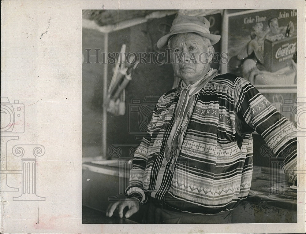 Press Photo Charlie Tiger Indians &amp; Seminoles - Historic Images