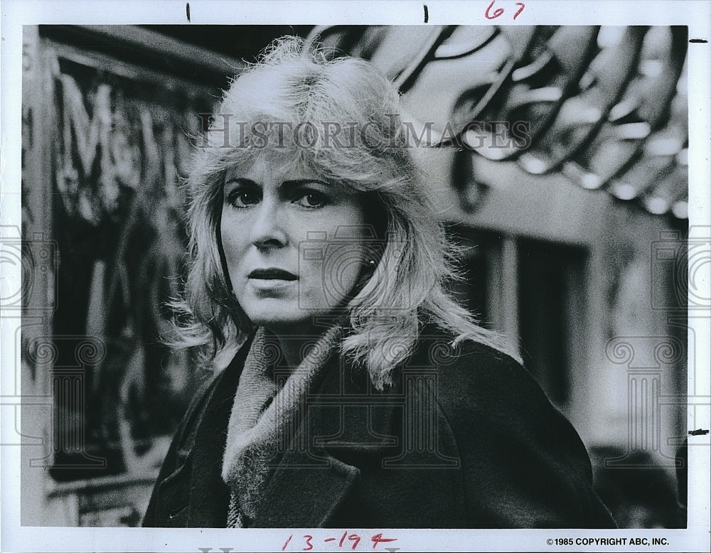 1986 Press Photo "The Children of Times Square" Joanna Cassidy - Historic Images