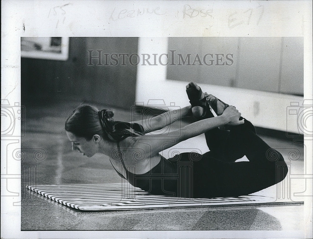 1978 Press Photo Canadian dancer Leanne Rose settles in St. Petersburg, FL - Historic Images