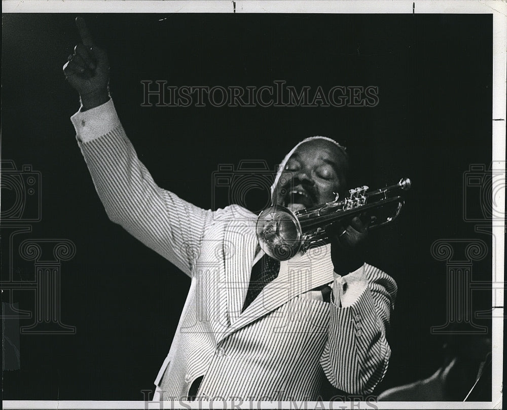 1973 Press Photo Musician Melvin James in concert - Historic Images