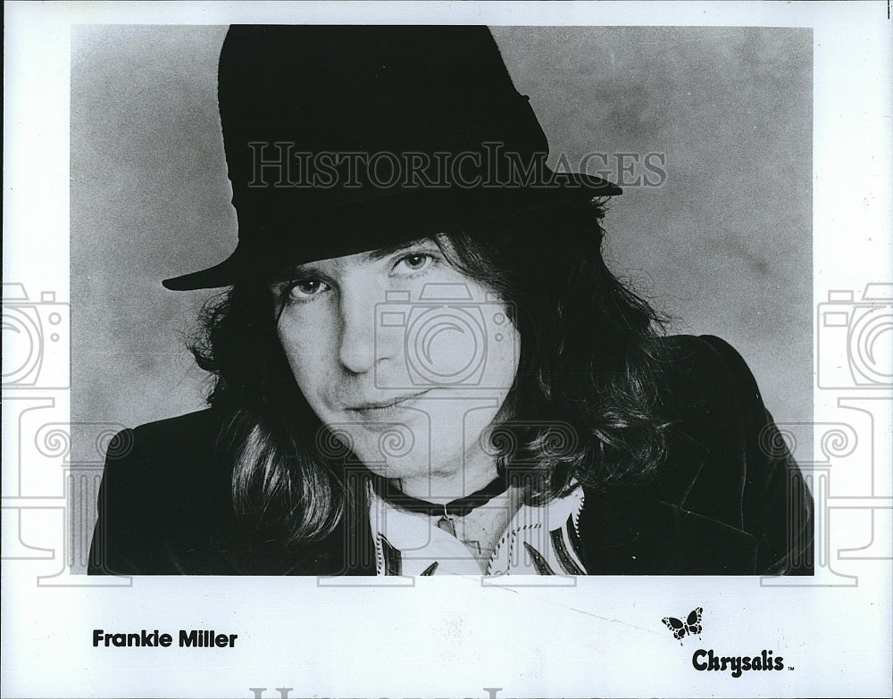 1979 Press Photo Musician, Frankie Miller on Chrysalis label - Historic Images