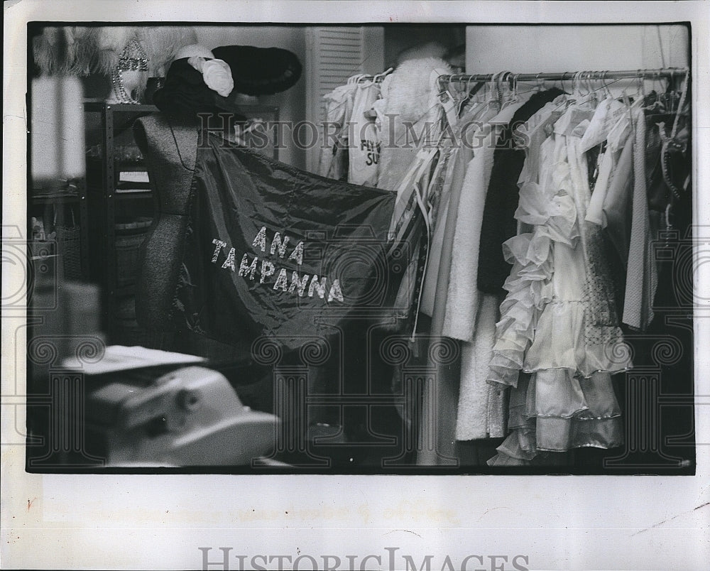 1981 Press Photo Artist Anne Tampanna - Historic Images