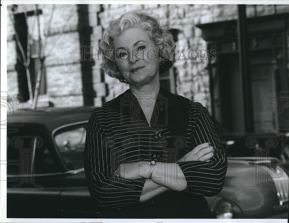 Press Photo Actress Marion Ross in &quot;Brooklyn Bridge&quot; - Historic Images