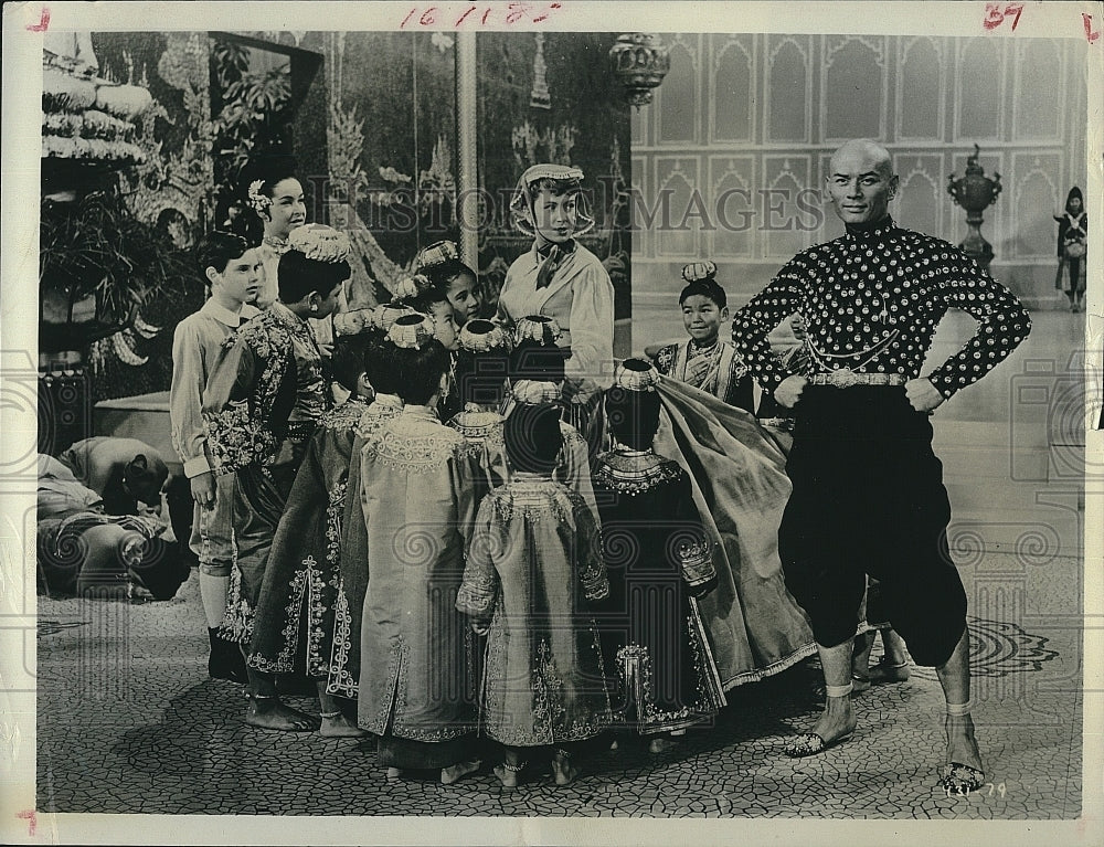 1967 Press Photo Deborah Kerr and Yul Brynner in &quot;The King and I&quot;. - Historic Images