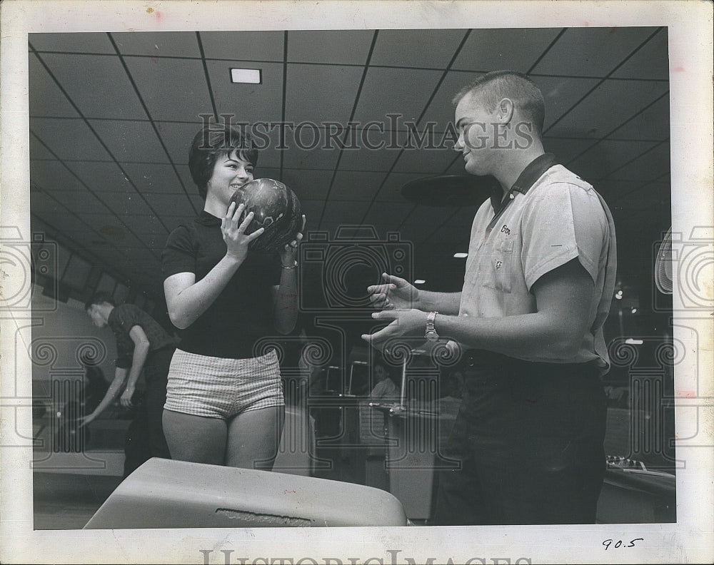 Press Photo Bonnie Robinson, Don Newberger - Historic Images