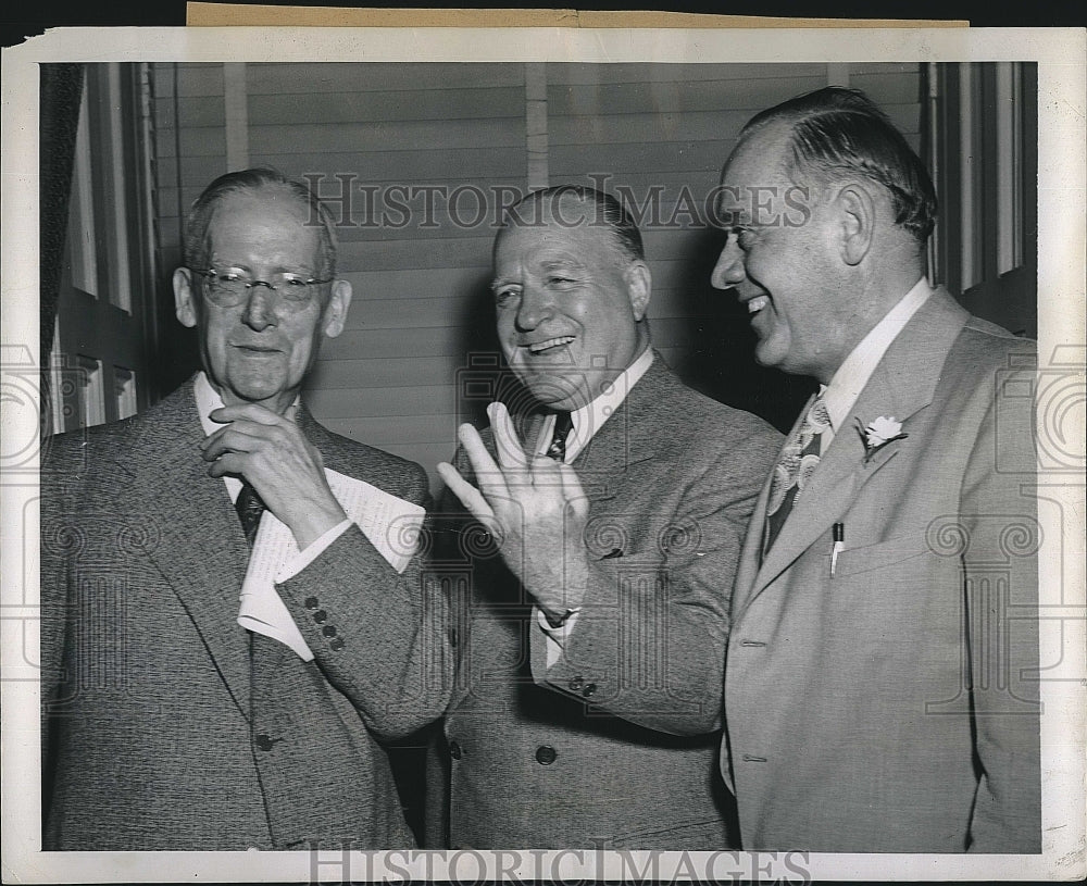 1949 Press Photo Three representative for Anti-Administration Labor Bill. - Historic Images