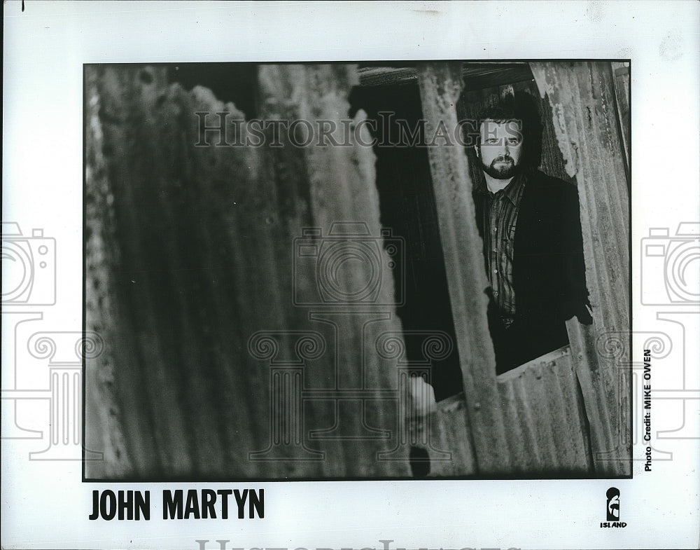 Press Photo John Martyn British singer-songwriter and guitarist - Historic Images