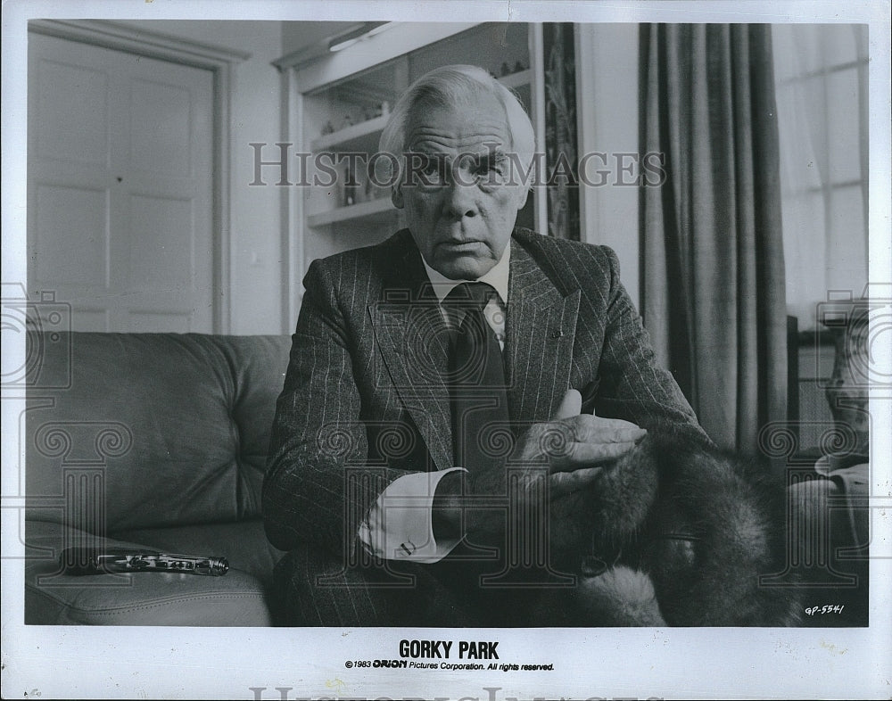 1983 Press Photo Actor Lee Marvin in "Gorky Park" - Historic Images