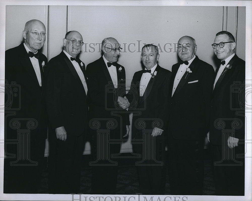 1964 Press Photo Beth Israel Hospital,Slosberg,wyner,Rabb,Slotnik,Berkowitz,Lee - Historic Images