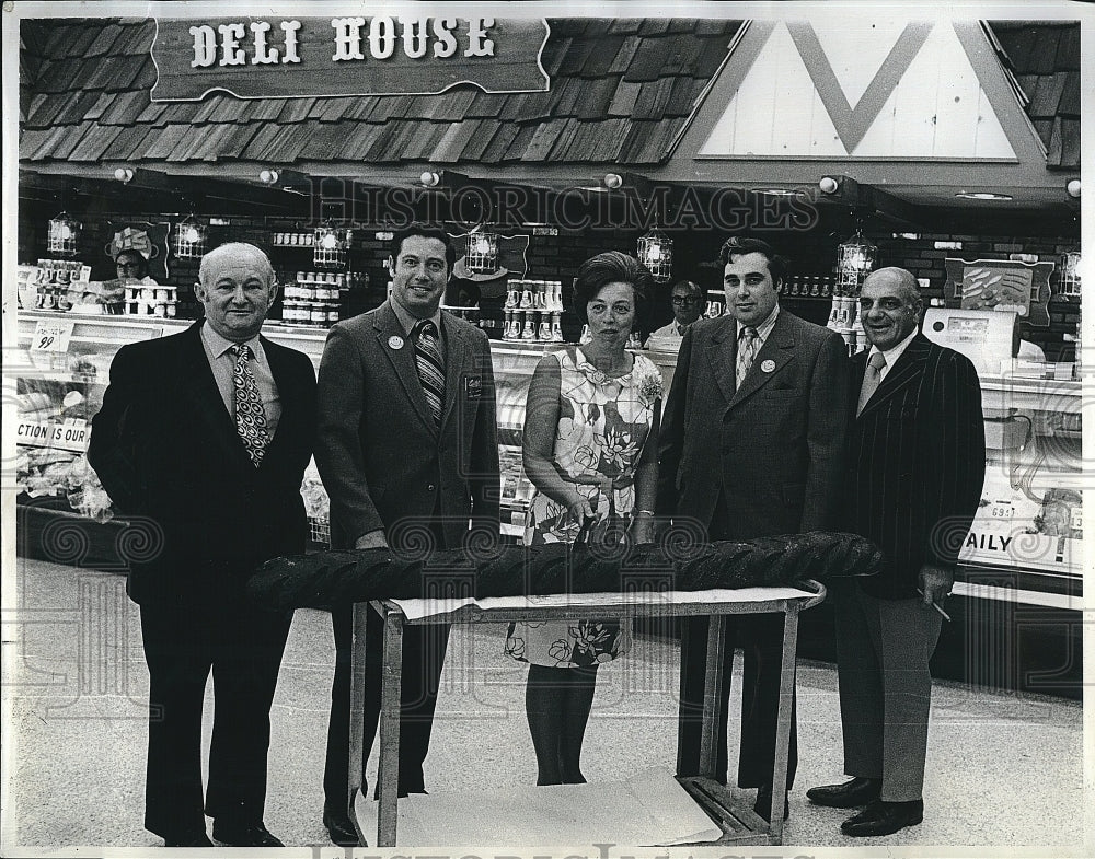 1971 Press Photo Capitol Market,B Laifer,J McCarthy,Mrs A Tobin,H Slawsby - Historic Images