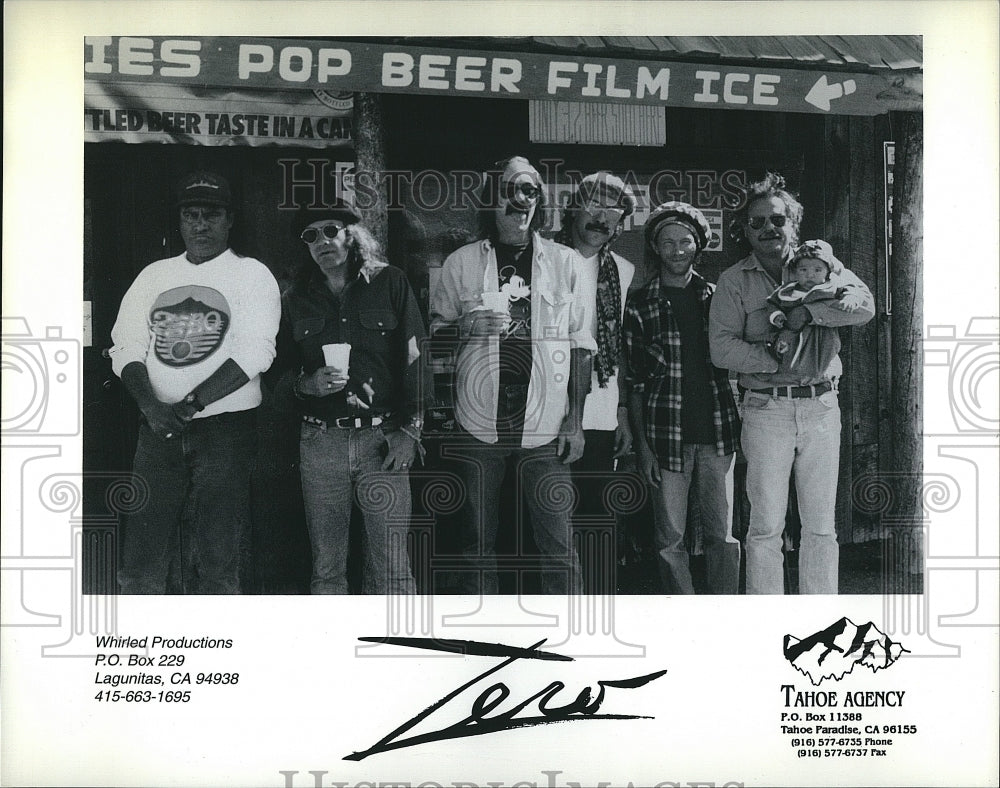 Press Photo Music group "Zero" to perform live - Historic Images