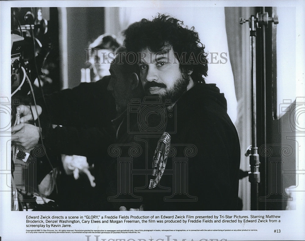 1990 Press Photo &quot;Glory&quot; director Edward Zwick - Historic Images