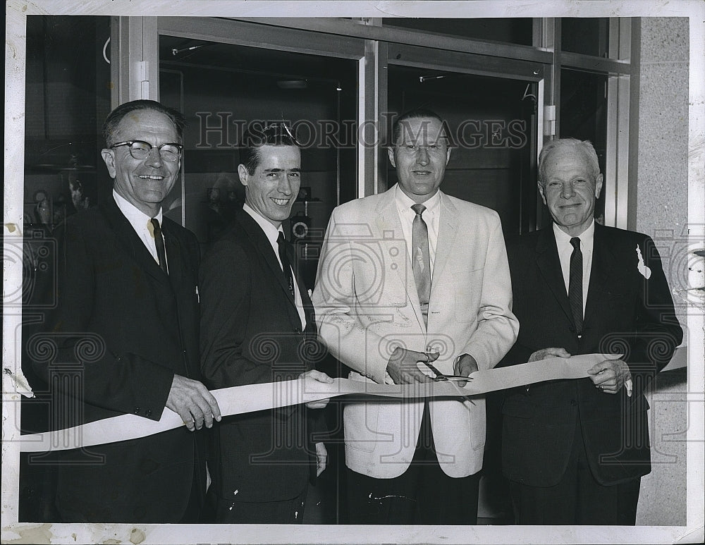 1961 Press Photo A Davidson,W Bain,HT Smiley &amp; FF Davidson - Historic Images