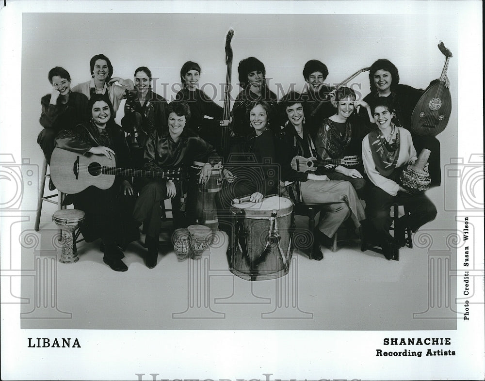 Press Photo Libana Music Group - Historic Images