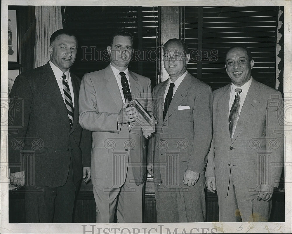 1953 Press Photo Modern Screen magazine,Wm Flynn,Wm Small,Wm Flynn,G Sibley - Historic Images